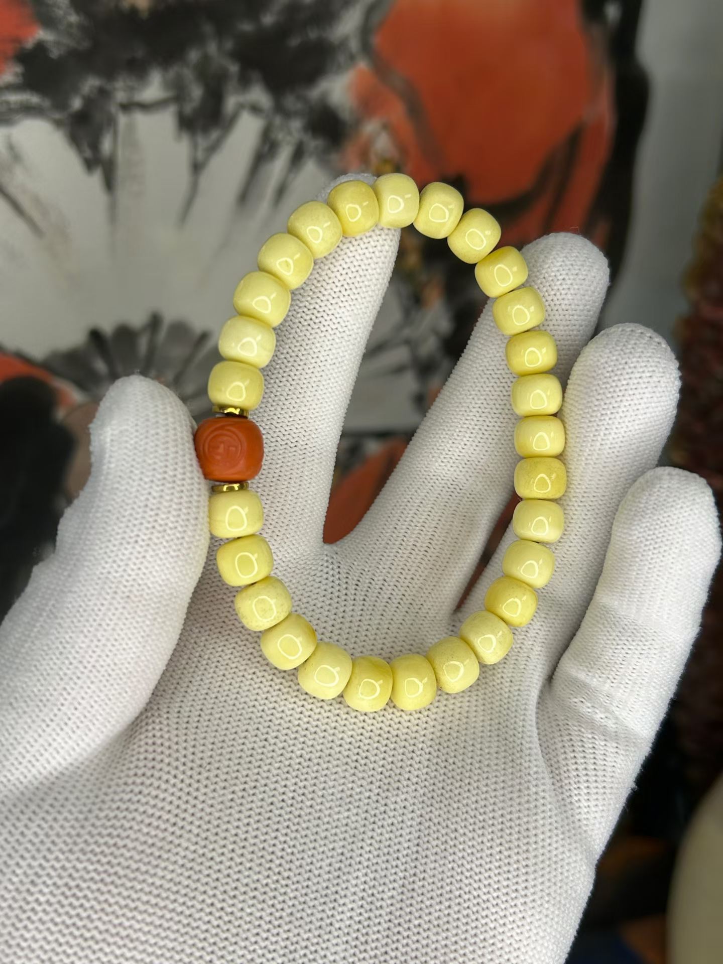 波罗的海琥珀蜜蜡手串